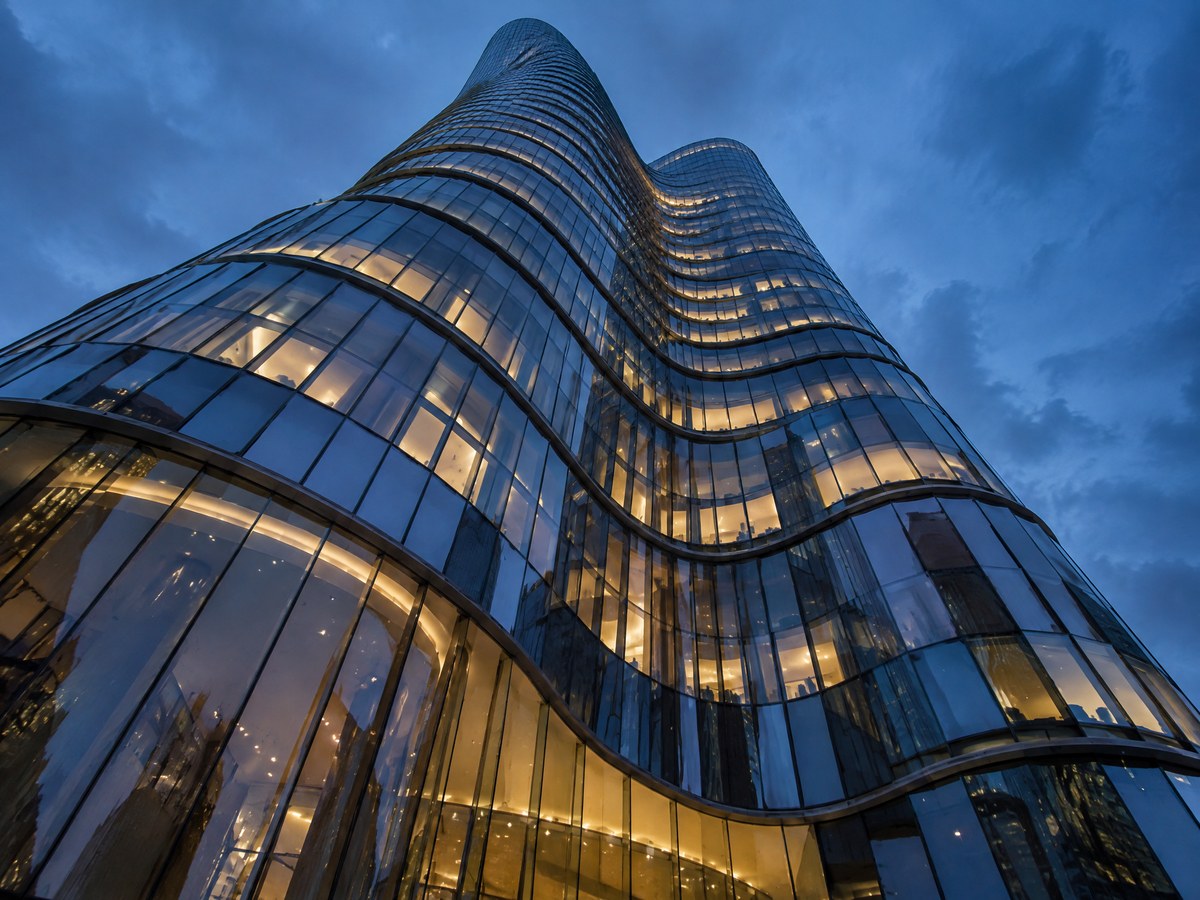 Arranha-céu Futurista — Arquitetura