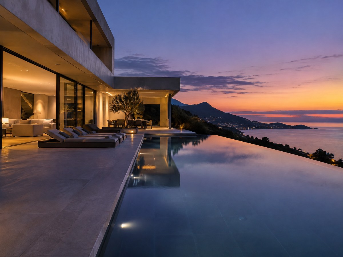 Villa Minimalista — Arquitetura
