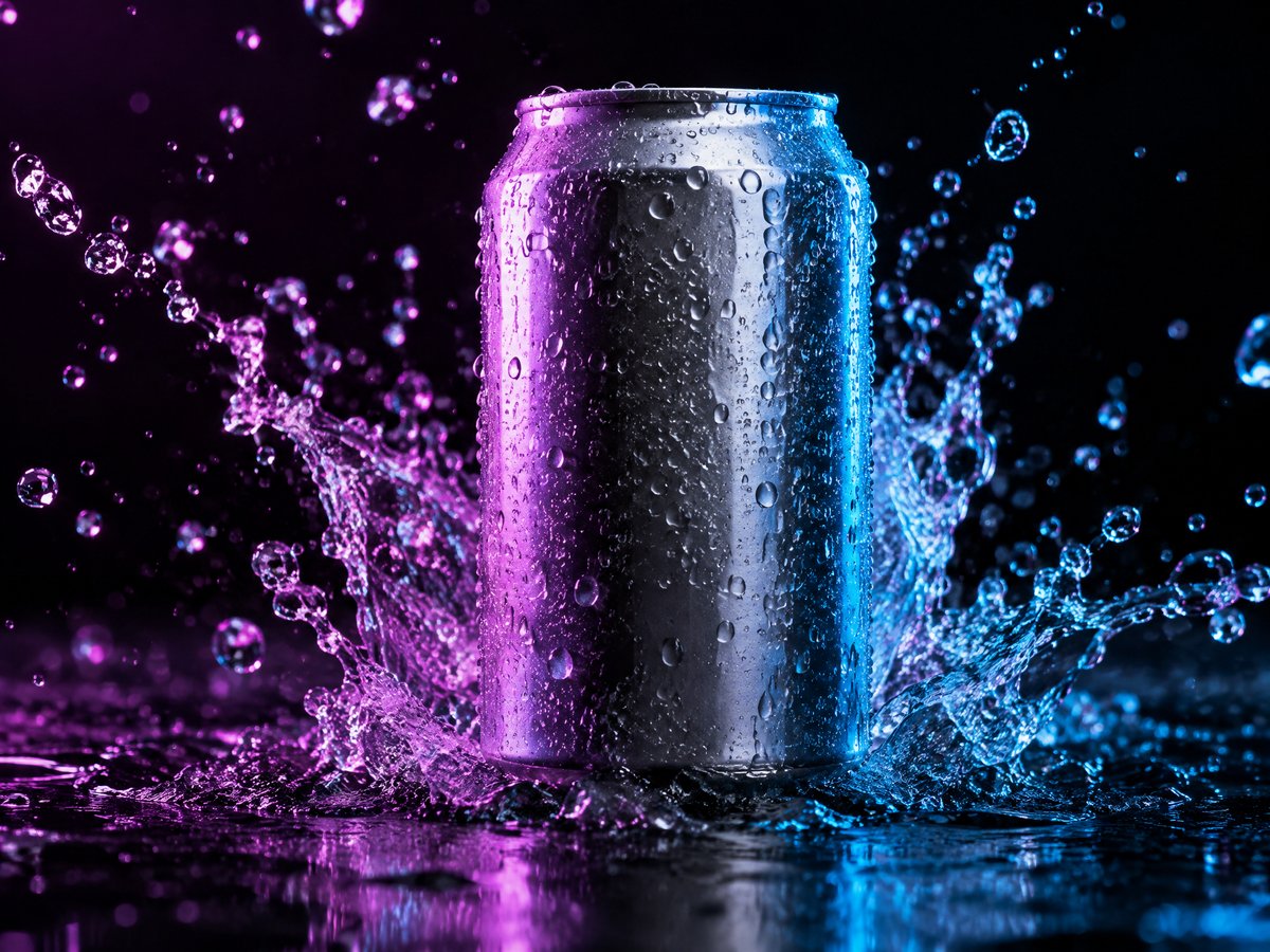 Splash de Refrigerante — Bebidas