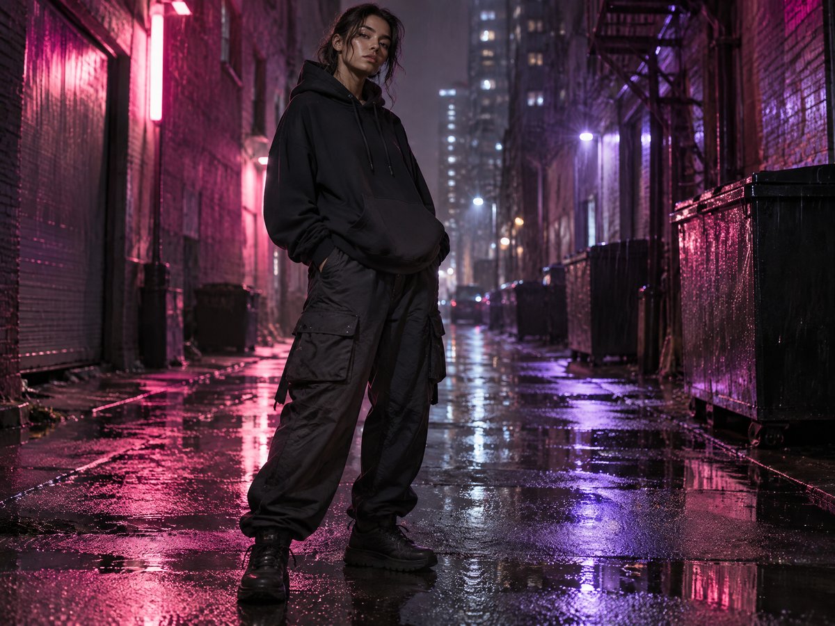 Streetwear Noturno — Moda